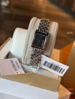 High Quality Replica CALVIN KLEIN Eternity Collection Silver 316 Stainless Steel Strap Black Face Dial Stainless Steel Case Watch